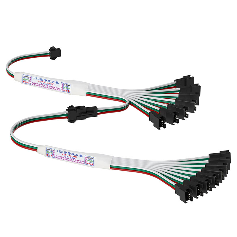Digital Signal Mini 8 Channel Amplifier For WS2812B WS2811 LED Strip